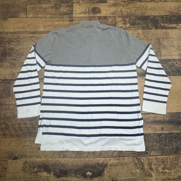 Gameday Couture Auburn Tigers 1/4 Zip Striped Pullover Top XL FLAW** - Picture 7 of 7